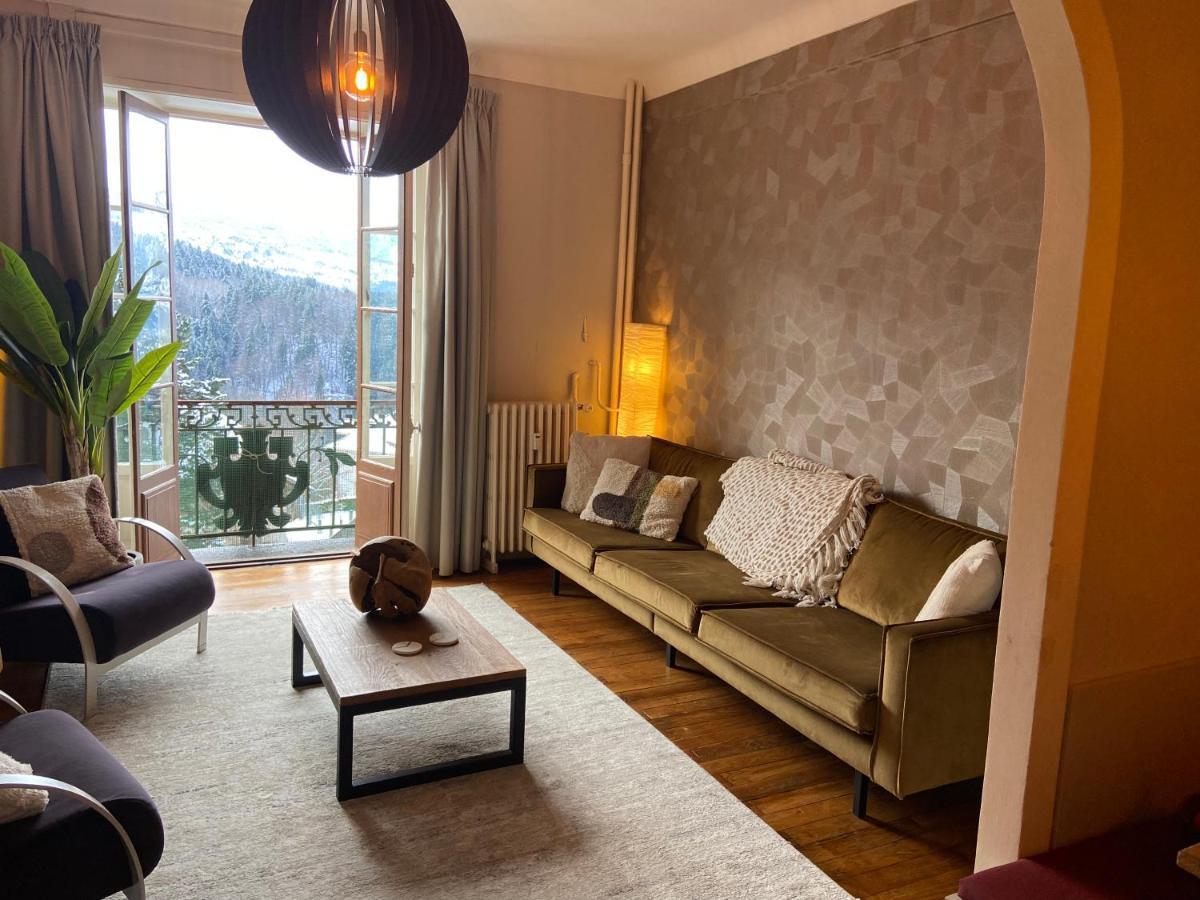 Elegant Historic Apartment Le Mont Joly - 3 Bed 2Bath View 80M2 圣热尔韦莱班 外观 照片