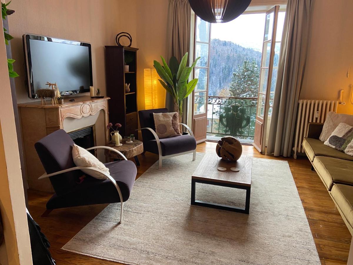 Elegant Historic Apartment Le Mont Joly - 3 Bed 2Bath View 80M2 圣热尔韦莱班 外观 照片