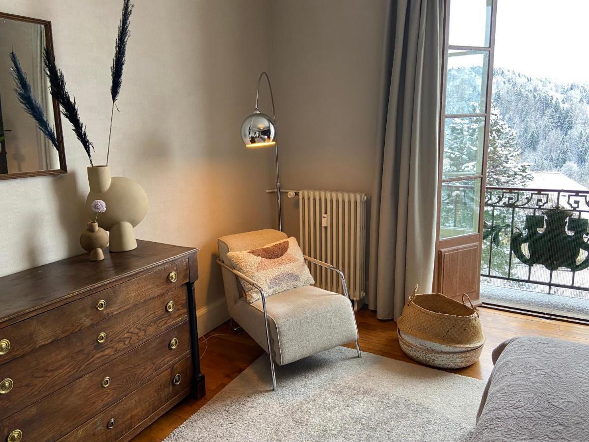 Elegant Historic Apartment Le Mont Joly - 3 Bed 2Bath View 80M2 圣热尔韦莱班 外观 照片